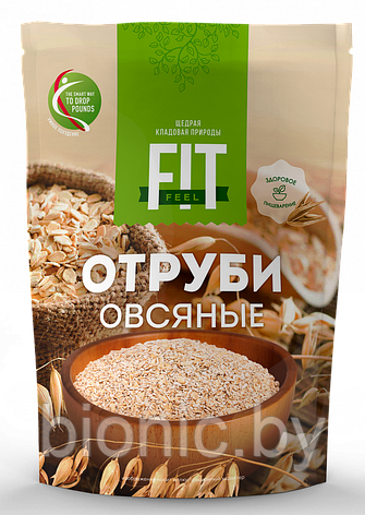 Отруби овсяные "Фит Парад FitFeel" 400 г 1/9, фото 2