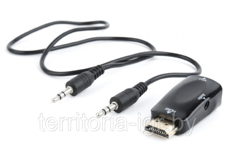 Переходник HDMI-VGA A-HDMI-VGA-02 Cablexpert - фото 2 - id-p144615321