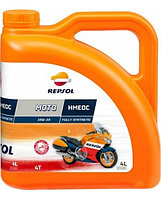 Синтетическое моторное масло Repsol Moto Racing HMEOC 4T 10W30 4 л RP160D54