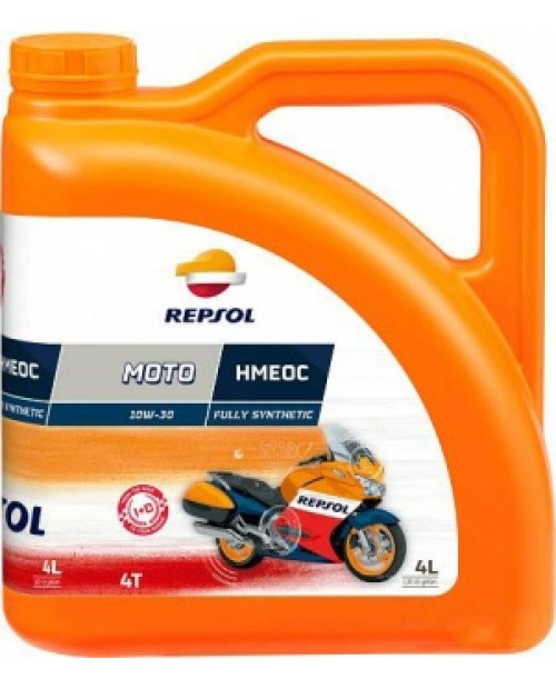 Синтетическое моторное масло Repsol Moto Racing HMEOC 4T 10W30 4 л RP160D54 - фото 1 - id-p144616093