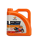 Синтетическое моторное масло Repsol Moto Racing HMEOC 4T 10W30 4 л   RP160D54, фото 2