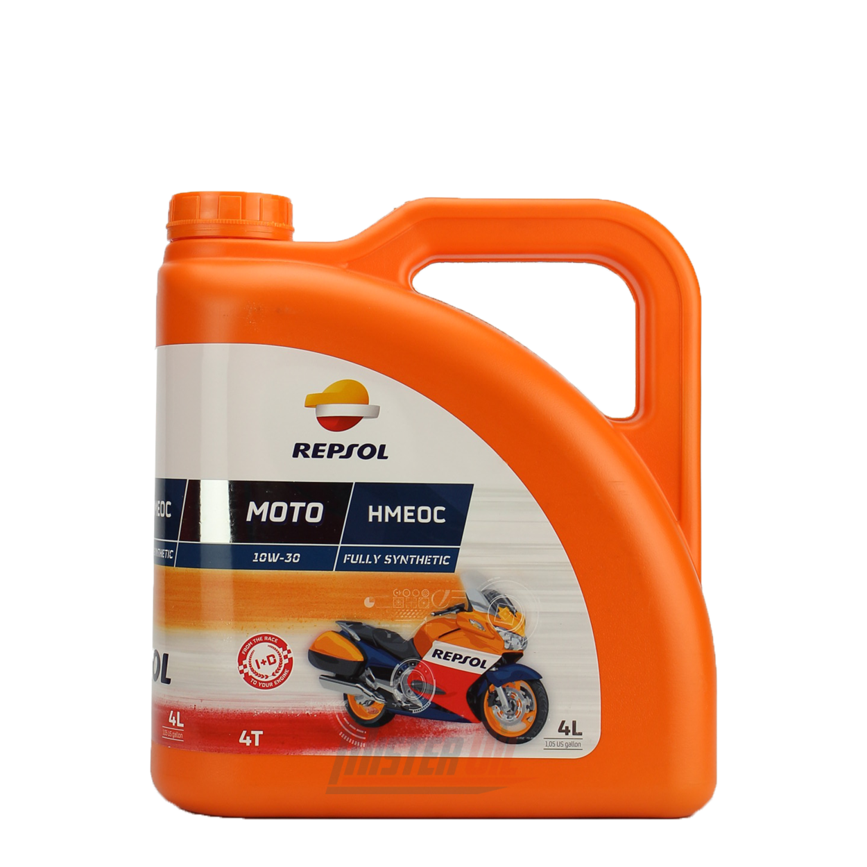 Синтетическое моторное масло Repsol Moto Racing HMEOC 4T 10W30 4 л RP160D54 - фото 2 - id-p144616093