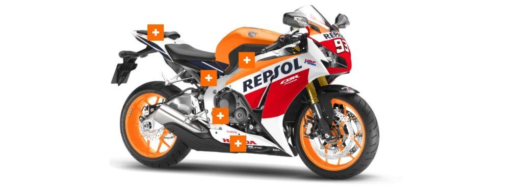 Синтетическое моторное масло Repsol Moto ATV 4T 10W40 1 л RP167N51 - фото 2 - id-p144616154
