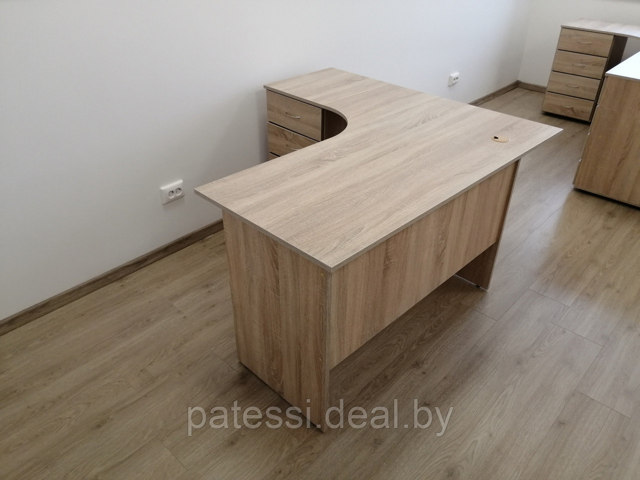 Угловой стол для офиса, левосторонний - фото 1 - id-p61419714