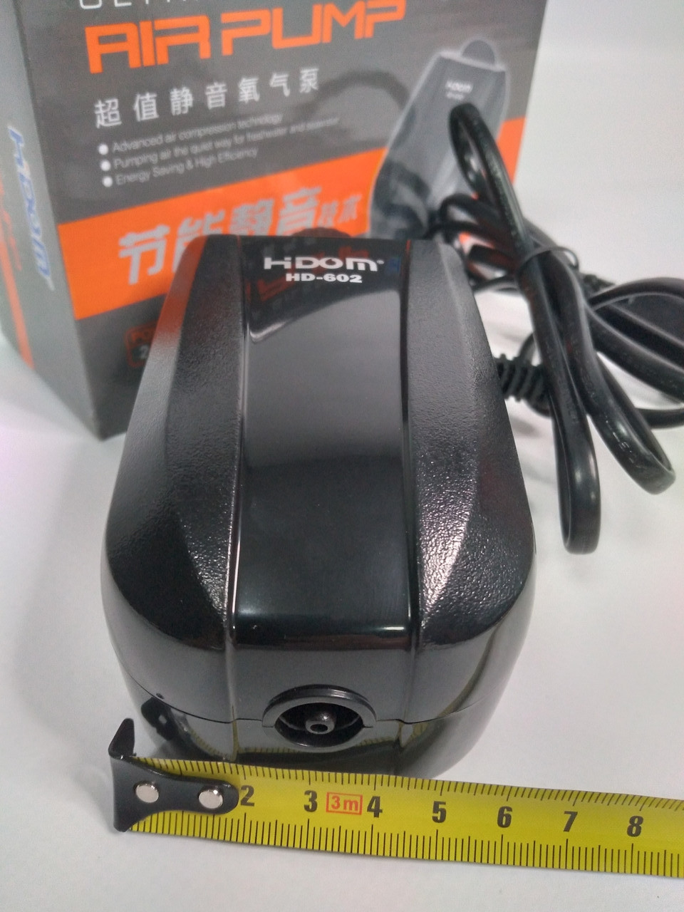 Компрессор Hidom HD-602 одноканальный с регулятором 50-300л. - фото 6 - id-p144622590