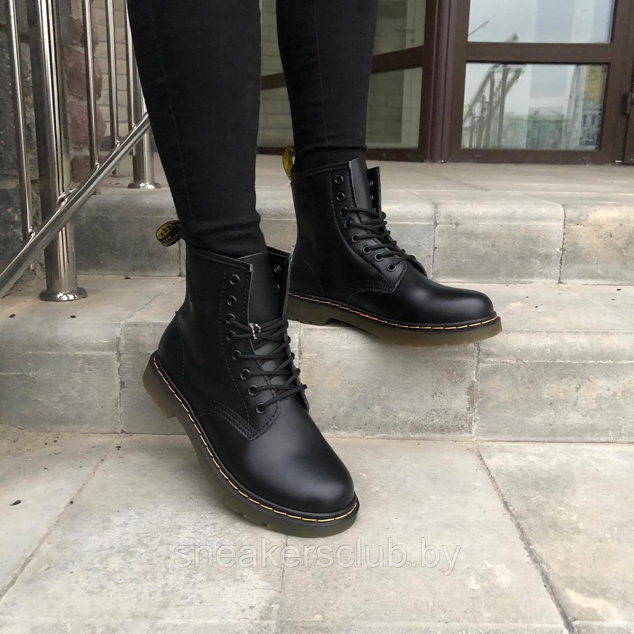 Ботинки женские демисезонные Dr.Martens натуральная кожа - фото 3 - id-p144626448