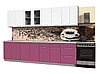 Кухня Мила Пластик 3,0 Б много цветов и комбинаций  и размеров от 2,1 до 3,2 м !) фабрика Интерлиния, фото 2