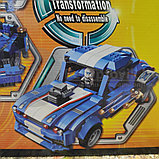 Конструктор QMAN 2 в 1 Робот - трансформер-Спорткар Blast Ranger 3303, 815 дет., аналог Лего, фото 5