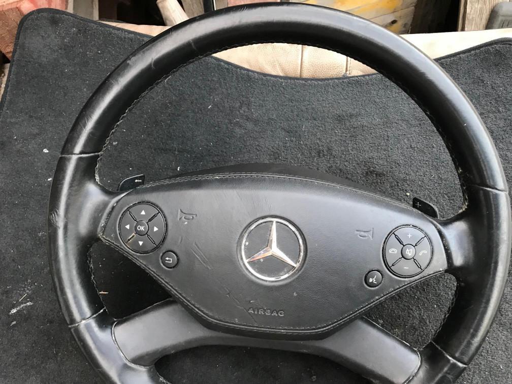 Руль на Mercedes-Benz S-Класс W221 [рестайлинг]