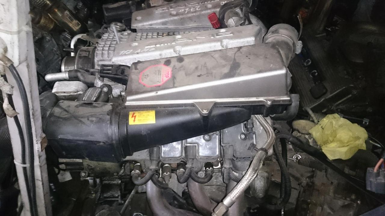 Двигатель в сборе на Mercedes-Benz C-Класс W202/S202 [рестайлинг] - фото 2 - id-p144648999