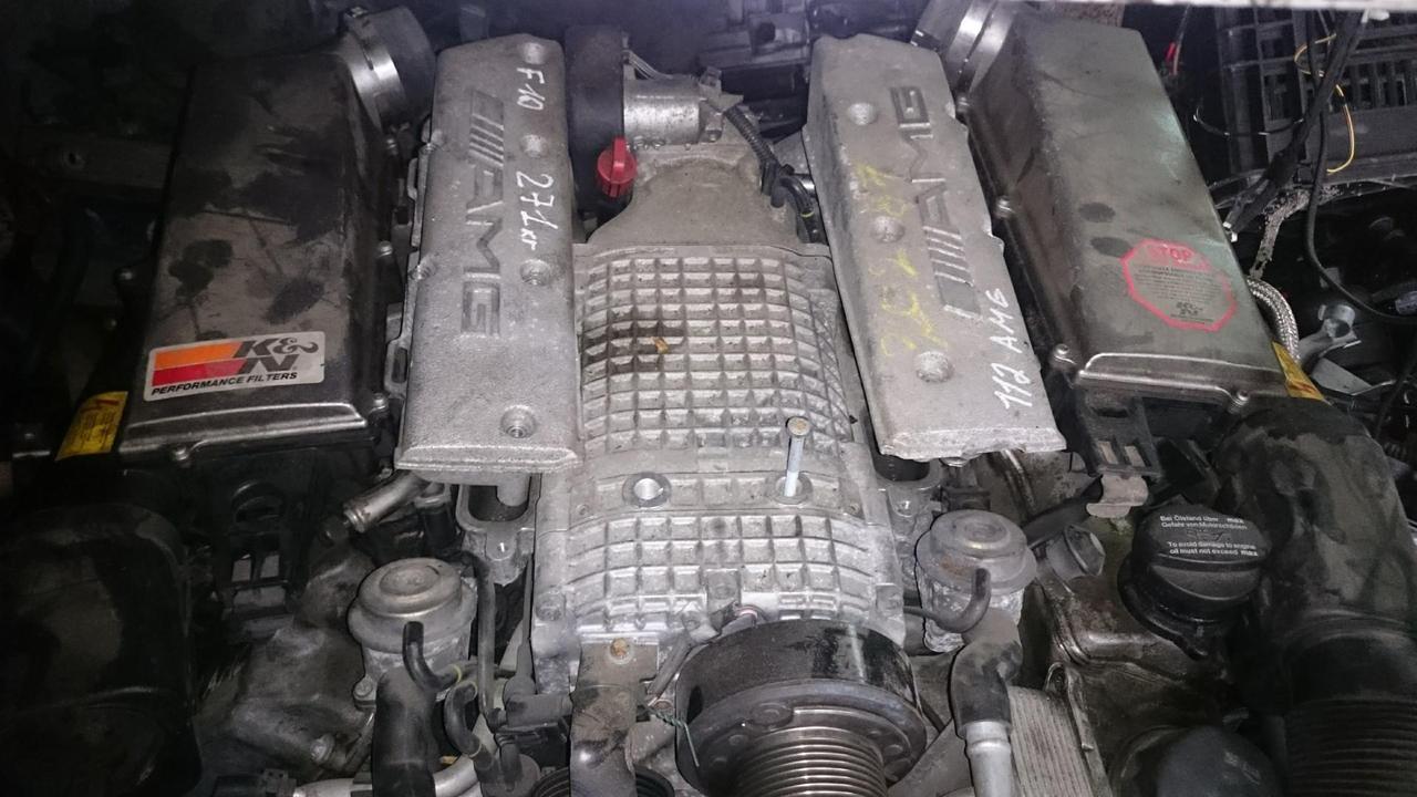 Двигатель в сборе на Mercedes-Benz C-Класс W202/S202 [рестайлинг] - фото 3 - id-p144648999