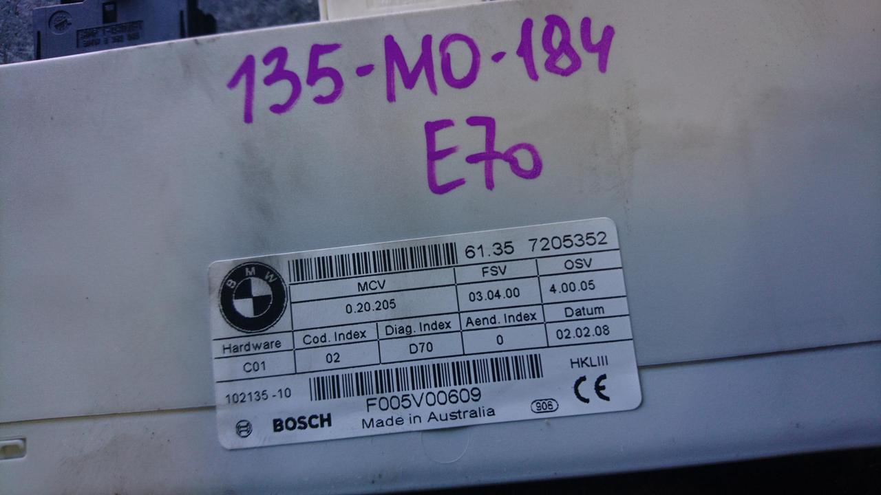 Блок управления крышкой багажника на BMW X5 E70 - фото 2 - id-p144649760