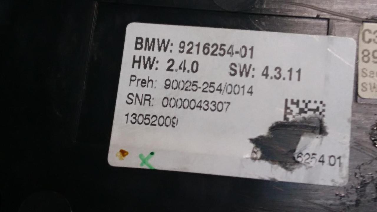 Блок управления печки/климат-контроля на BMW 7 серия F01/F02 - фото 2 - id-p144649827