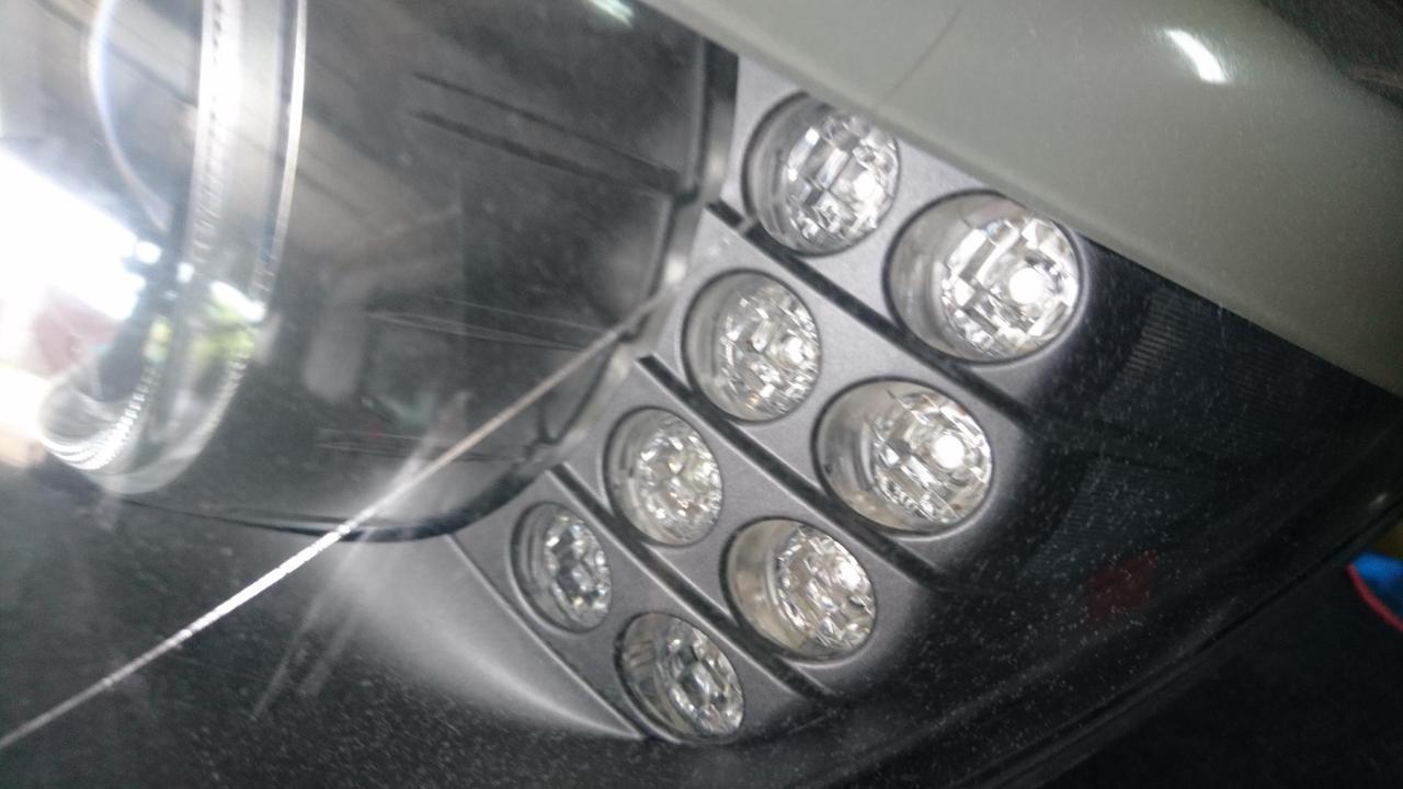 Светодиодный LED модуль поворота фары левой на BMW 7 серия F01/F02