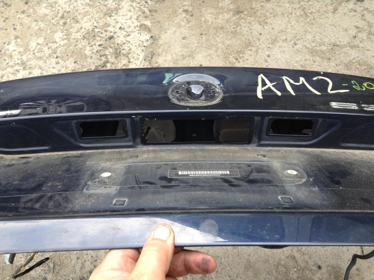 Крышка (дверь) багажника на BMW 5 серия F07/F10/F11 [рестайлинг] - фото 8 - id-p144649893