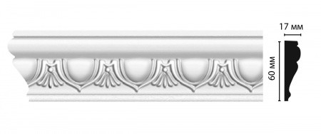 Молдинг DECOMASTER D161D (60*17*2000мм)