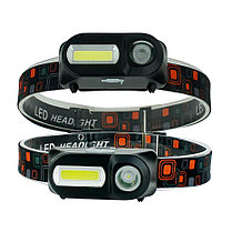 Налобный фонарь Double Light Source Headlight KX-1804, фото 3