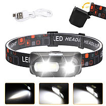 Налобный фонарь Double Light Source Headlight KX-1804, фото 2