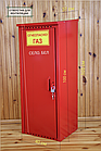 Шкаф на один газовый баллон (оцинкованный, цвет красный), фото 6