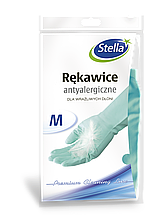 Перчатки антиаллергические для деликатных рук Stella (1 пара) (размер M) (5109)