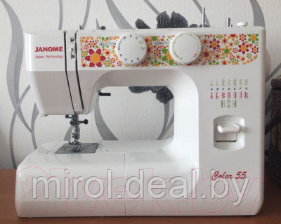 Швейная машина Janome Color 55 - фото 2 - id-p144701358