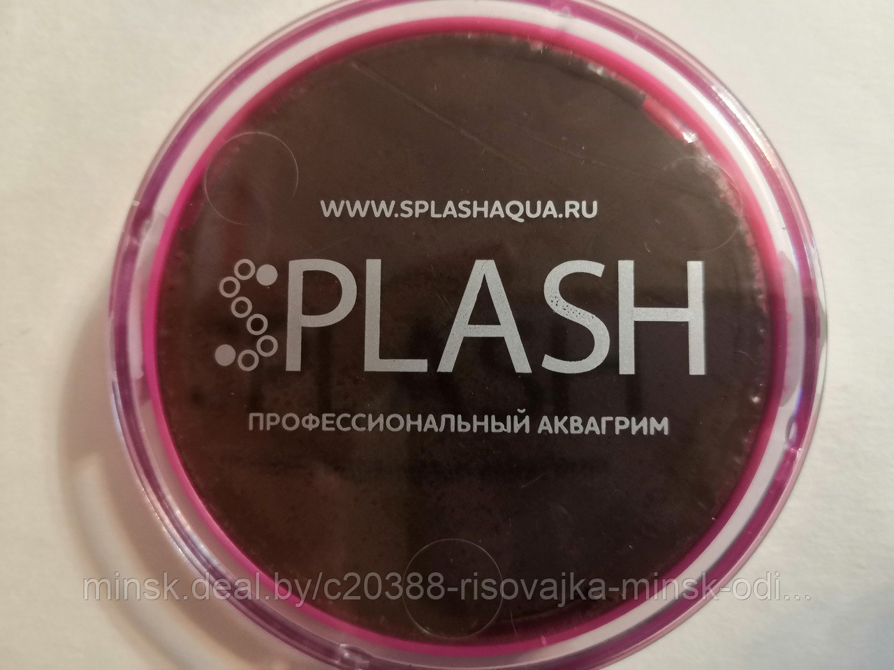 Профессиональный аквагрим SPLASH в шайбе регулярный, коричневый, 26 грамм