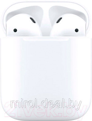 Наушники-гарнитура Apple AirPods 2 / MV7N2 - фото 1 - id-p144716676