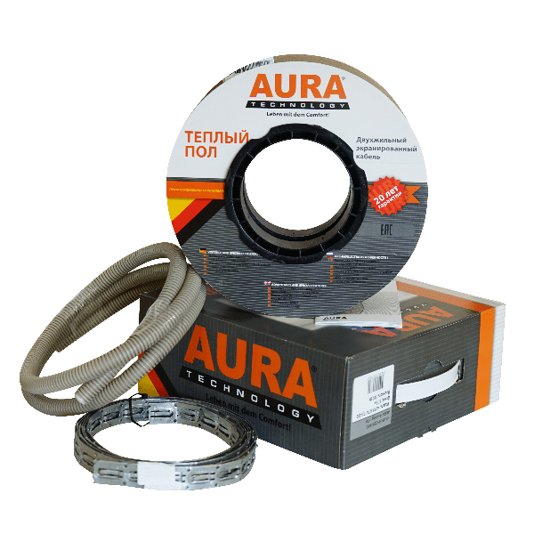 Нагревательный кабель Aura KTA 17W 12 м 200 Вт - фото 2 - id-p144715350