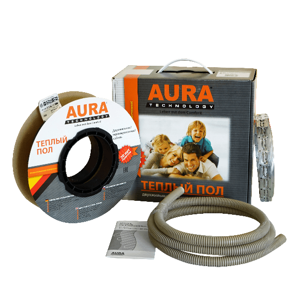 Нагревательный кабель Aura KTA 17W 17.5 м 300 Вт - фото 1 - id-p144715351