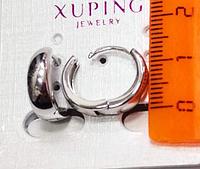 Серьги Xuping 61002 кольца хагги женские мужские унисекс Ксюпинг