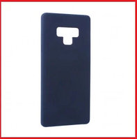 Чехол-накладка для Samsung Galaxy Note 9 (копия) Silicone Cover темно-синий, фото 1