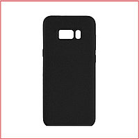 Чехол-накладка для Samsung Galaxy S8 SM-G950 (копия) Silicone Cover черный