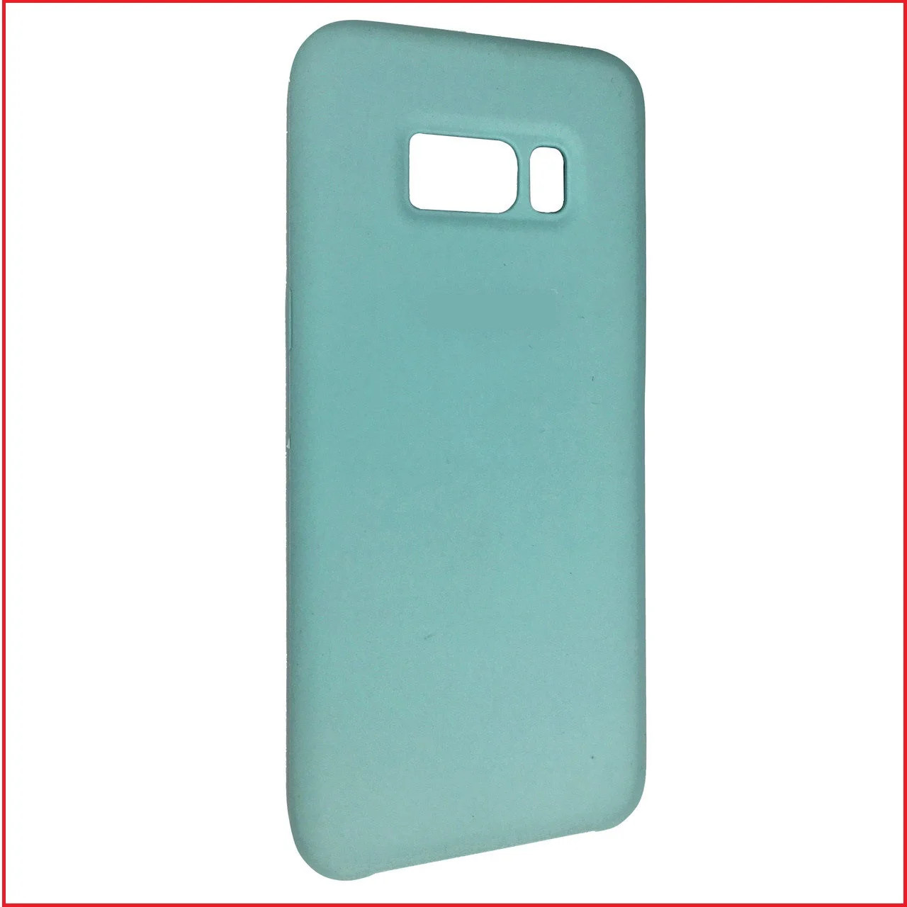 Чехол- накладка для Samsung Galaxy S8 SM-G950 (копия) Silicone Cover мятный