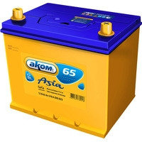 AKOM Asia 65p 65Ач 570А - автомобильный аккумулятор