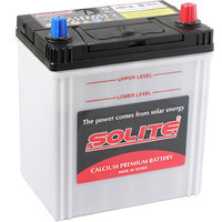 Solite 44Ач 44B19L 350А - автомобильный аккумулятор