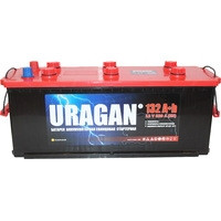 Uragan L 132Ач 820А - автомобильный аккумулятор