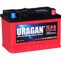 Uragan R 75Ач 600А - автомобильный аккумулятор