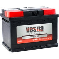 Vesna Premium PR62 62Ач 600А - автомобильный аккумулятор