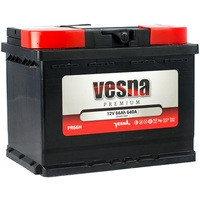 Vesna Premium PR66H 66Ач 640А - автомобильный аккумулятор