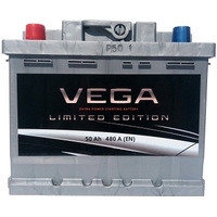 VEGA 6СТ-50е 50Ач 480А - автомобильный аккумулятор