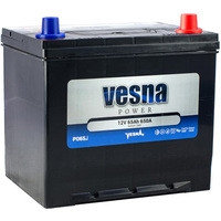 Vesna Power PO65J 65Ач 650А - автомобильный аккумулятор