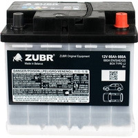 Zubr Original Equipment 66Ач 660А - автомобильный аккумулятор