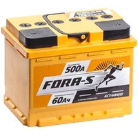 Fora-S 6СТ-60L0 60Ач 500А - автомобильный аккумулятор