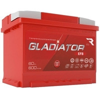 Gladiator EFB 6СТ-60L0 60Ач 600А - автомобильный аккумулятор