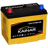 Kainar Asia 75 JL 75Ач 640А - автомобильный аккумулятор