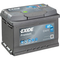 Exide Premium EA612 61Ач 600А - автомобильный аккумулятор