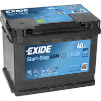 Exide Start-Stop AGM EK600 60Ач 680А - автомобильный аккумулятор