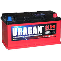 Uragan R 90Ач 700А - автомобильный аккумулятор