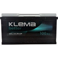 Klema Better 6CТ-1000 100Ач 850А - автомобильный аккумулятор