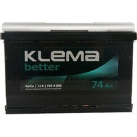 Klema Better 6CТ-74А0 74Ач 720А - автомобильный аккумулятор
